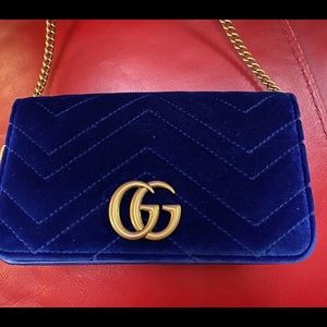 Gucci velvet micro mini - 7x4
